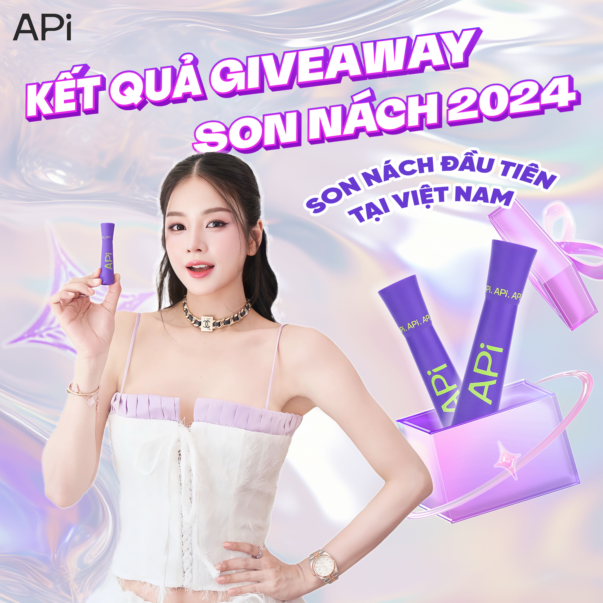 KẾT QUẢ GIVE AWAY 1000 SON NÁCH 2024 ĐÃ CẬP BẾN