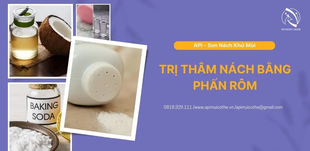 Trị thâm nách bằng phấn rôm mang lại hiệu quả bất ngờ bạn biết chưa?