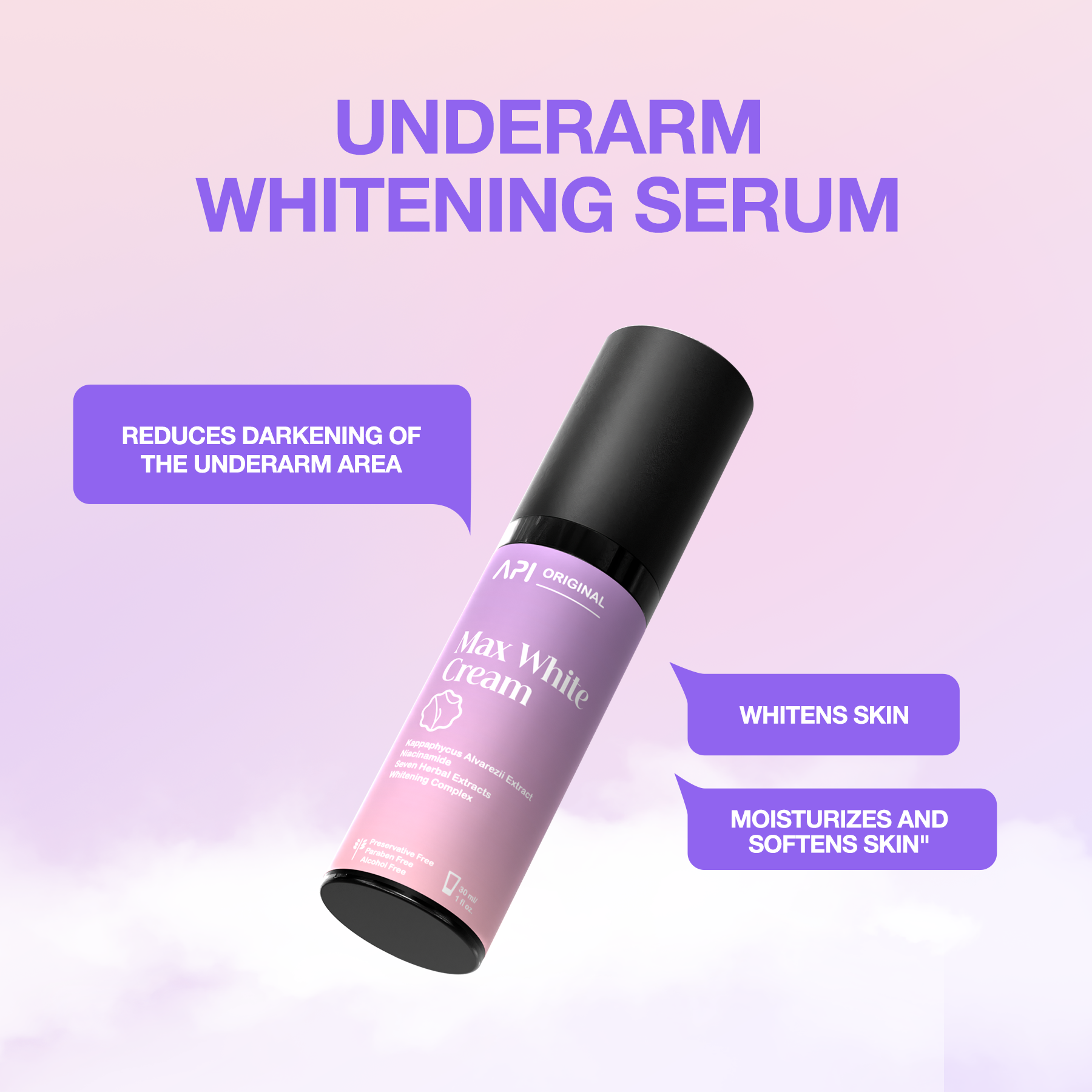 Combo Armpit whitening serum APi, (Buy 2 get 1)